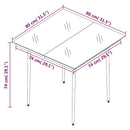 3-Delige Tuinset Met Kussens Poly Rattan En Glas