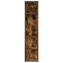 Cd-Kasten 21X16X93,5 Cm Bewerkt Hout Kleurig