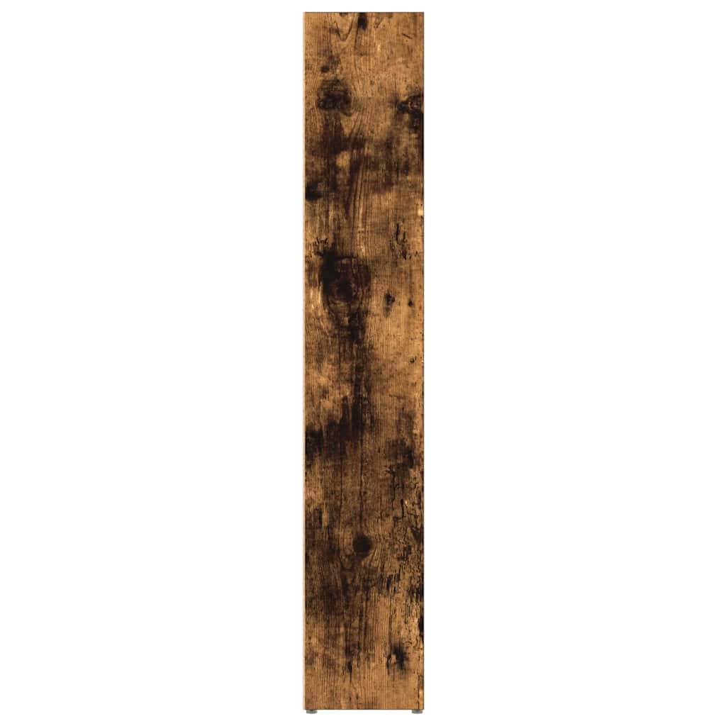 Cd-Kasten 21X16X93,5 Cm Bewerkt Hout Kleurig