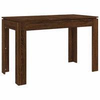 Eettafel 120X60X76 Cm Bewerkt Hout