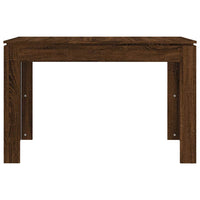 Eettafel 120X60X76 Cm Bewerkt Hout