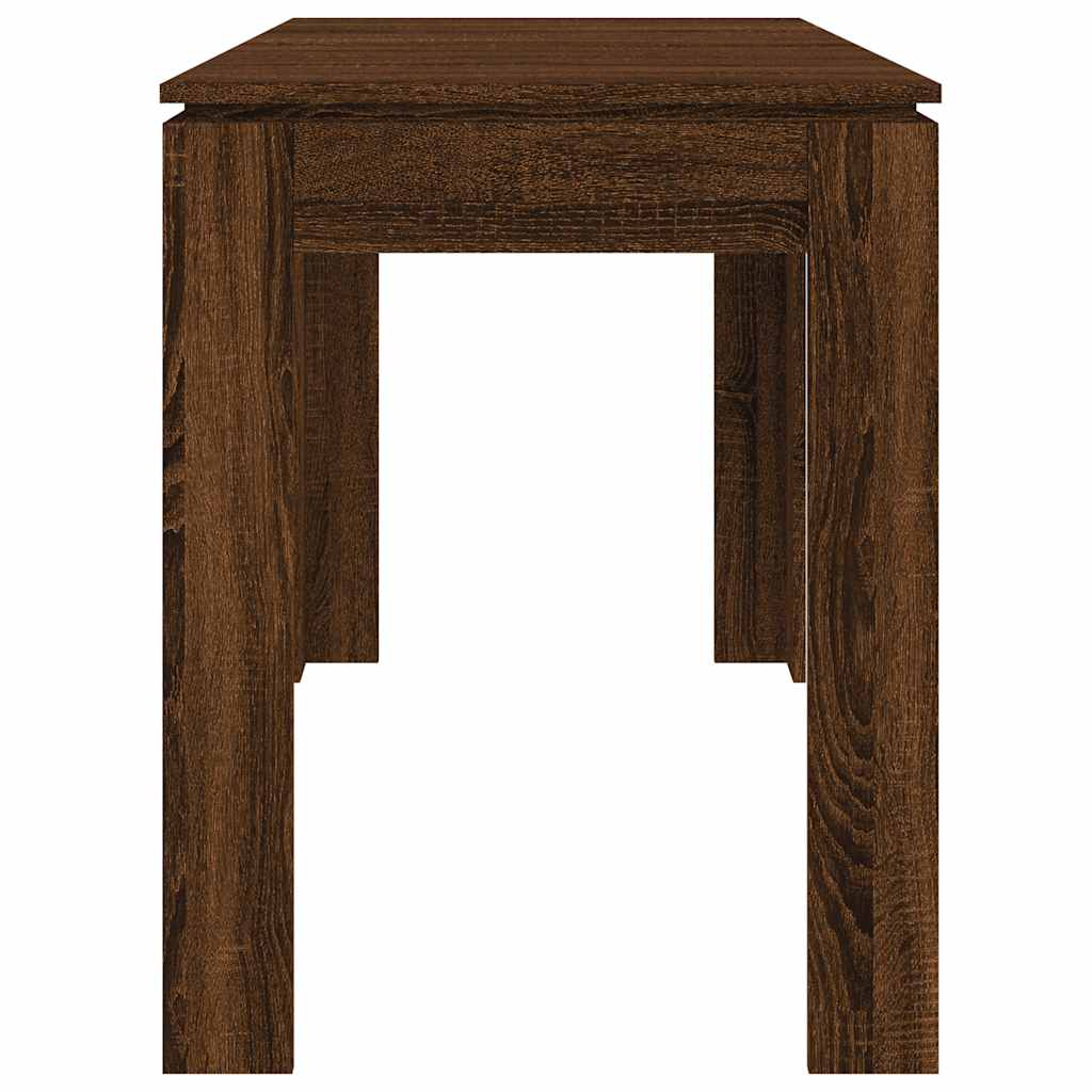 Eettafel 120X60X76 Cm Bewerkt Hout