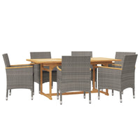 7-Delige Tuinset Met Kussens