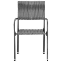 3-Delige Tuinset Poly Rattan