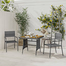 3-Delige Tuinset Poly Rattan