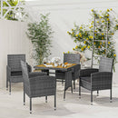 3-Delige Tuinset Poly Rattan