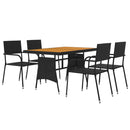 5-Delige Tuinset Poly Rattan