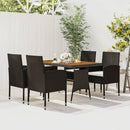 5-Delige Tuinset Poly Rattan