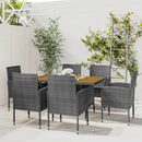 5-Delige Tuinset Poly Rattan