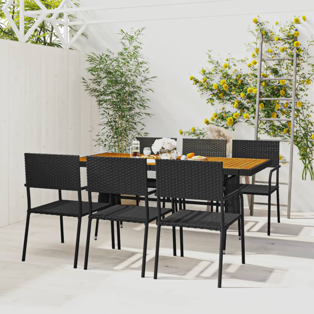 9-Delige Tuinset Poly Rattan