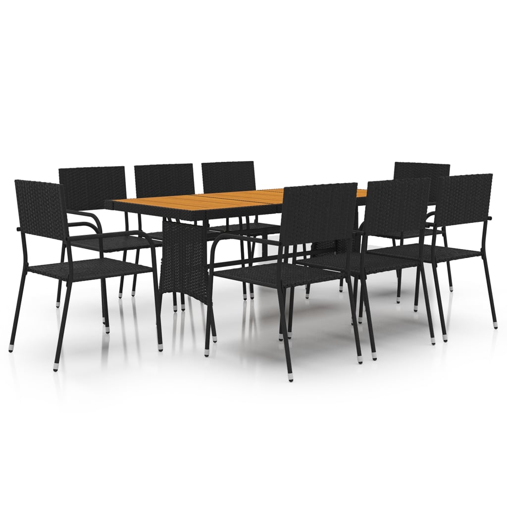 9-Delige Tuinset Poly Rattan