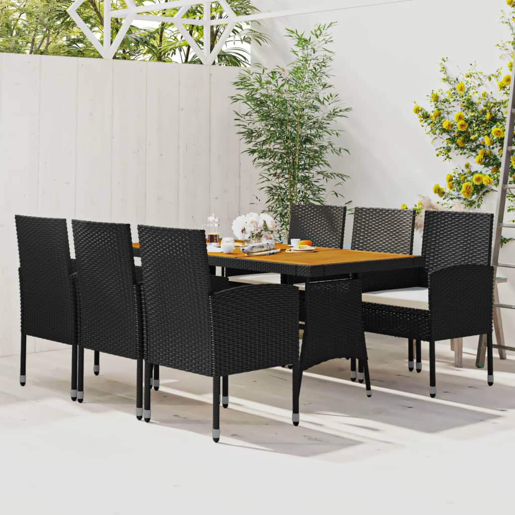7-Delige Tuinset Poly Rattan