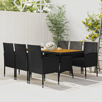 7-Delige Tuinset Poly Rattan