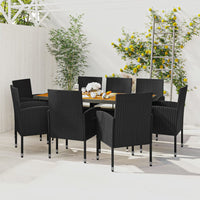7-Delige Tuinset Poly Rattan