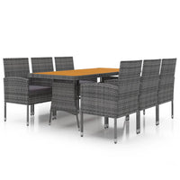 7-Delige Tuinset Poly Rattan