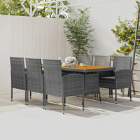 7-Delige Tuinset Poly Rattan