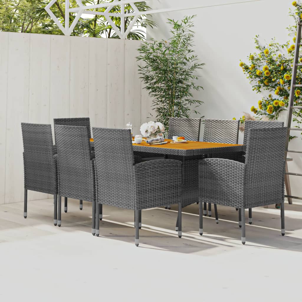 7-Delige Tuinset Poly Rattan