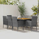 7-Delige Tuinset Poly Rattan