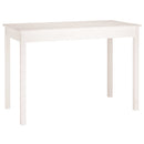 Eettafel 110X55X75 Cm Massief Grenenhout