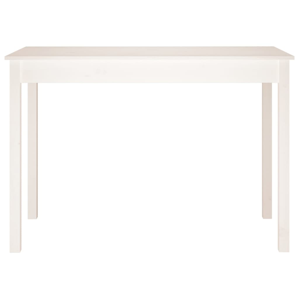 Eettafel 110X55X75 Cm Massief Grenenhout