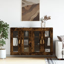 Wandgemonteerde Kasten 2 Pcs Artisan Eik En Zwart