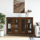 Wandgemonteerde Kasten 2 Pcs Artisan Eik En Zwart