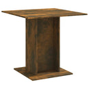 Eettafel 80X80X75 Cm Bewerkt Hout