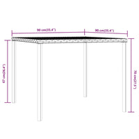 Tuinset Met Kussens Poly Rattan