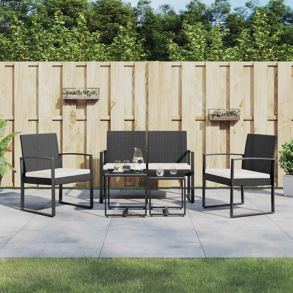 Tuinset Met Kussens Polypropeen Rattan