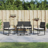 Tuinset Met Kussens Polypropeen Rattan