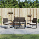 Tuinset Met Kussens Polypropeen Rattan