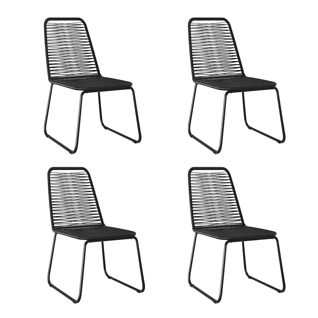 5-Delige Tuinset Zwart