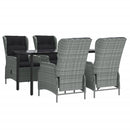 5-Delige Tuinset Poly Rattan