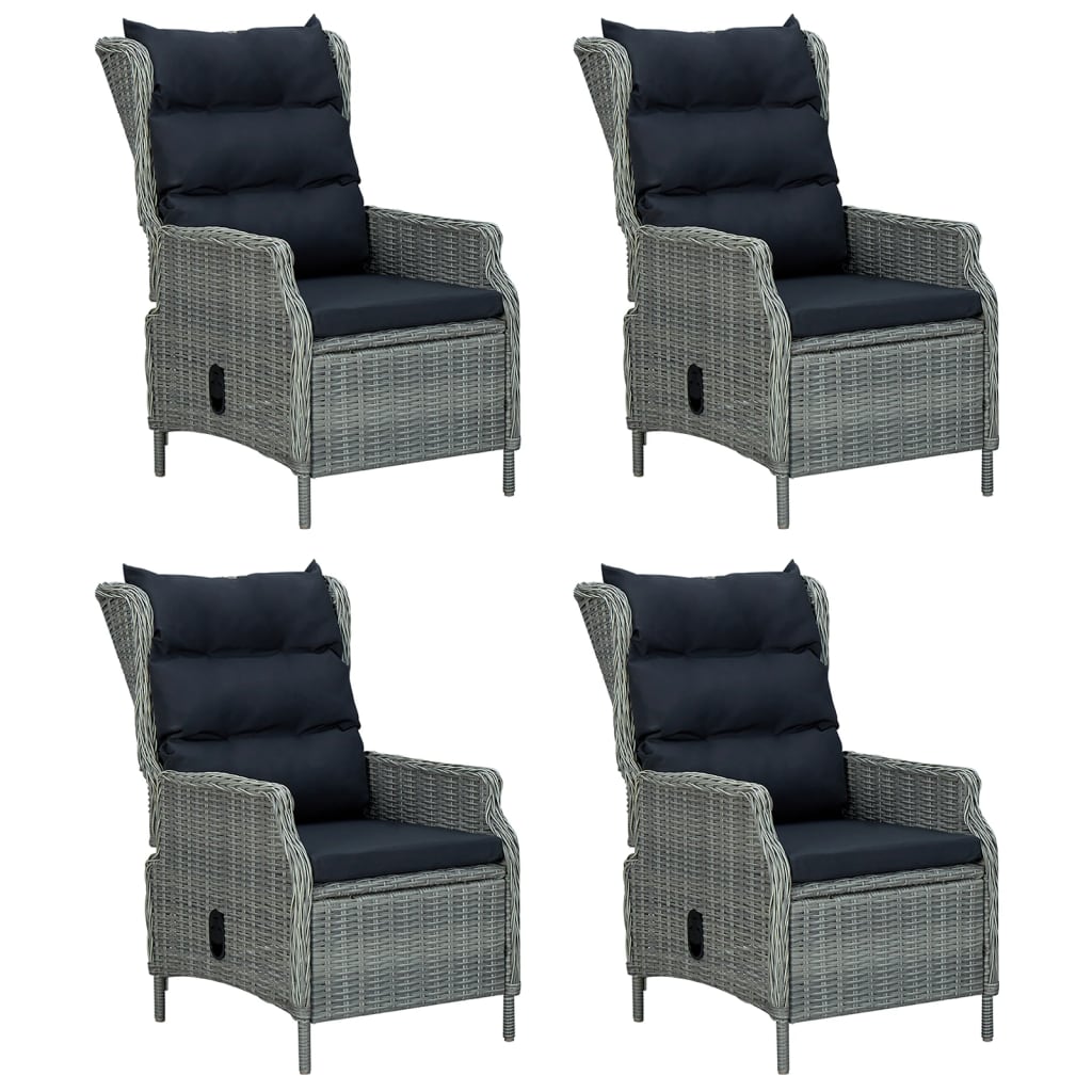 5-Delige Tuinset Poly Rattan
