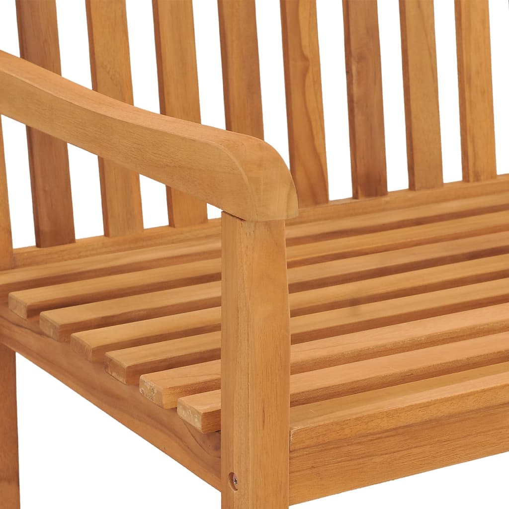 3-Delige Tuinset Massief Teakhout