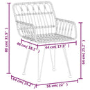 Tuinset Poly Rattan