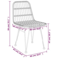 Tuinset Poly Rattan