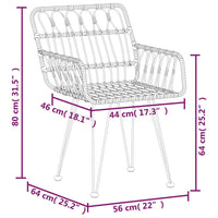 Tuinset Poly Rattan