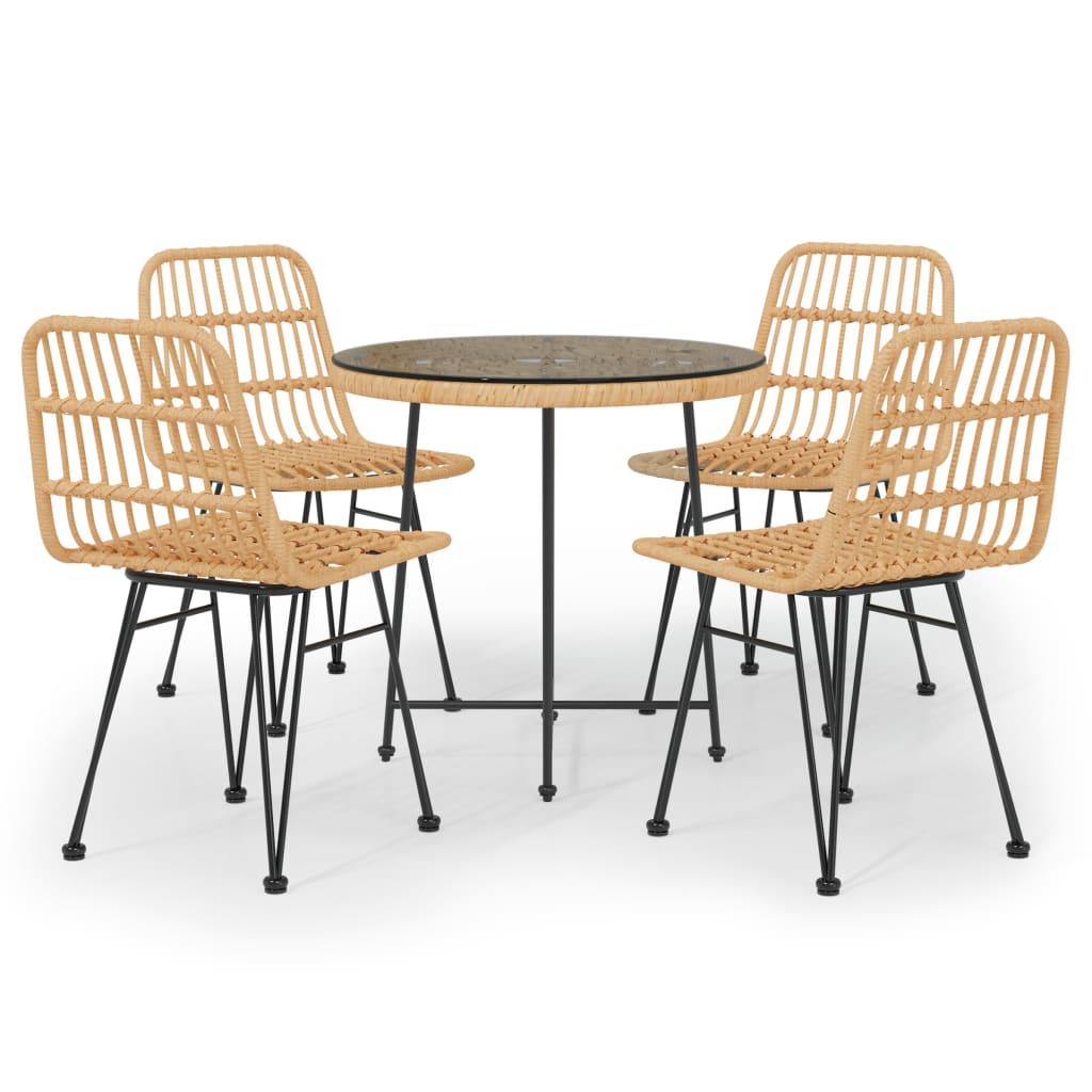 Tuinset Poly Rattan