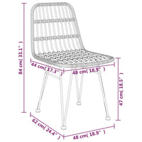 Tuinset Poly Rattan