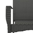 3-Delige Tuinset Met Kussens Poly Rattan