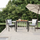 3-Delige Tuinset Met Kussens Poly Rattan