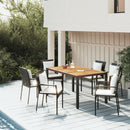 3-Delige Tuinset Met Kussens Poly Rattan