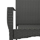 3-Delige Tuinset Met Kussens Poly Rattan
