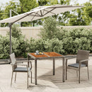5-Delige Tuinset Met Kussens Poly Rattan