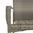 5-Delige Tuinset Met Kussens Poly Rattan