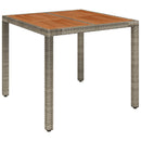 5-Delige Tuinset Met Kussens Poly Rattan