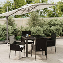 7-Delige Tuinset Met Kussens Poly Rattan