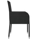 7-Delige Tuinset Met Kussens Poly Rattan