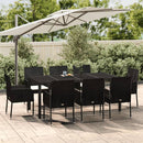 7-Delige Tuinset Met Kussens Poly Rattan